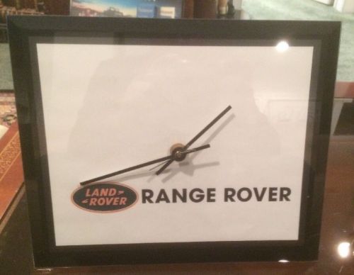 Land rover / range rover desk  / wall clock