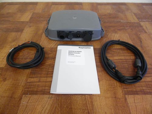 Raymarine e63069 dsm300 - updated sw/tested/working w/cables echo sounder module