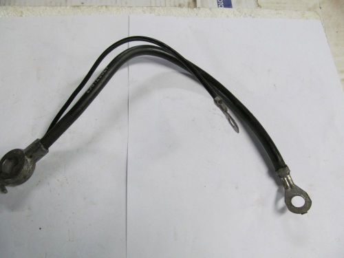 Vintage delco gm battery cable #2987280ev, spring ring negative terminal.