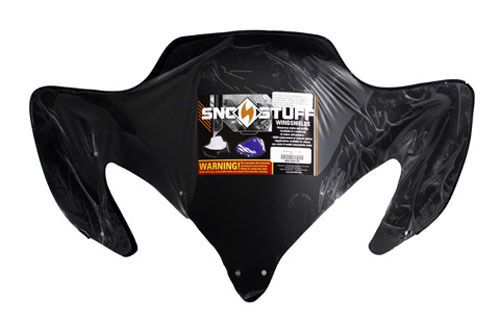 Yamaha windshield solid black