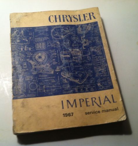 1967 imperial and chrysler service manual
