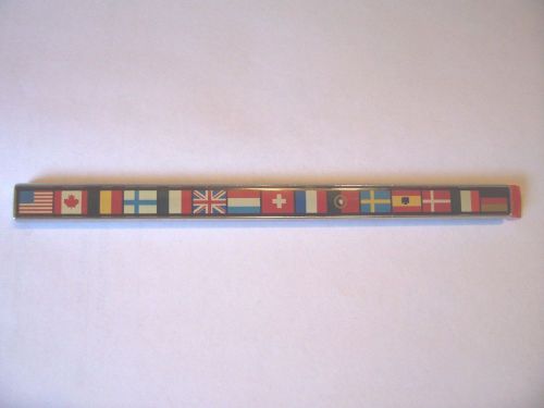 1973-1974-1975-1976- 1977 oldsmobile cutlass &#034;nos&#034;  international flags emblem