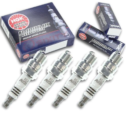 4pcs 90-97 indmar 7.4l v8 efi ngk iridium ix spark plugs 8 cyl gm big block jp