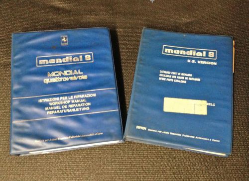 Ferrari mondial 8 - parts and service original factory manuals (2)