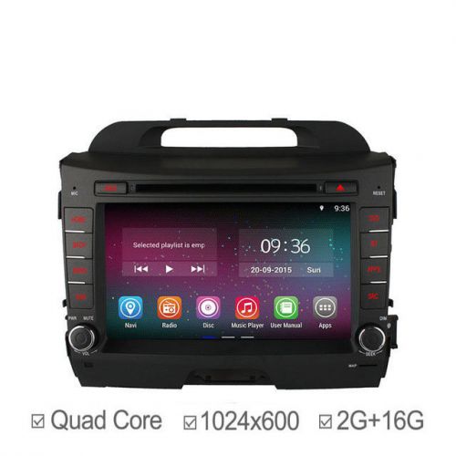 Ownice 2gram 1024*600 android 4.4 4core car gps dvd for kia r or 2010-2015 radio