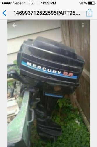 Boat motor mercery 9.8