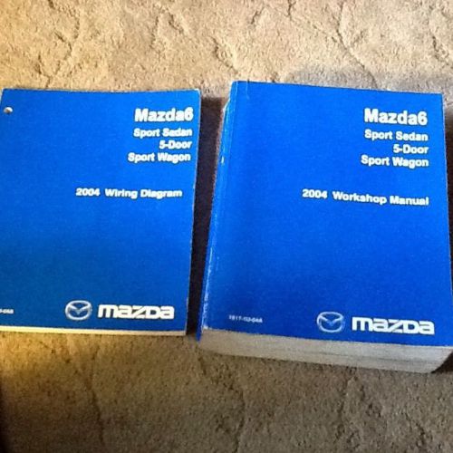 Mazda 6 2004 wiring diagram and workshop manuals