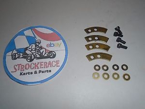 Vintage racing go kart burco clutch weights screws washers cart part