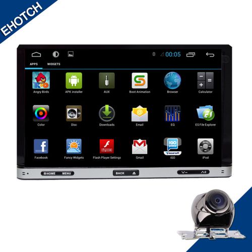 New android 4.4 7" stereo car dvd player gps radio 3g wifi in-dash car pc tablet