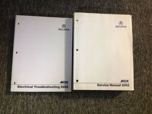 2003 acura mdx service repair workshop shop manual set factory w etm oem