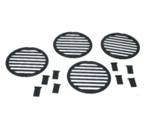 1984-1990 corvette c4 tail light louvers