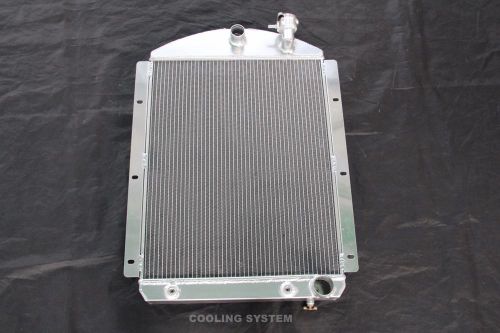 3 rows/cores aluminum radiator v8 conversion chevy gmc ak series 41-46