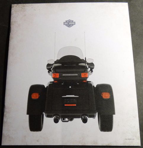 2009 harley-davidson tri car ultra classic brochure catalog 16 pages (274)