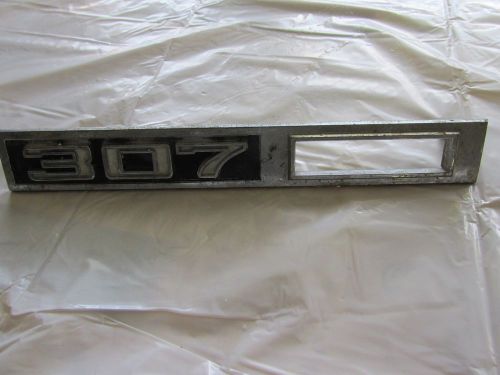 307 gm emblem badge oem *