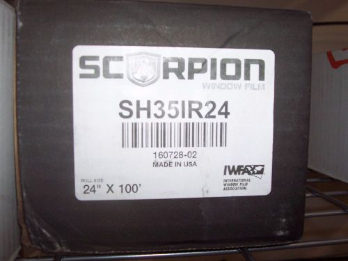 Scorpion automotive window tint film &#034;shield&#034; 5% 24&#034; x 100 ft free shipping