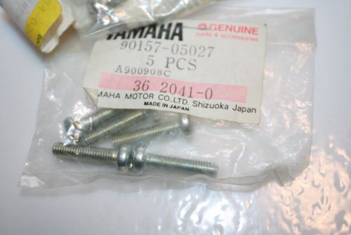 Nos yamaha screw 90157-05027 brake lever holder snowmobile motorcylcle