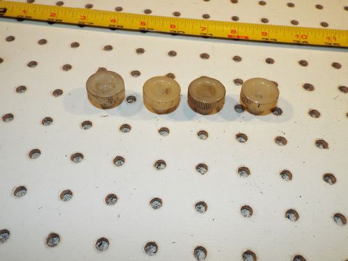 Mercdes w111,w112 2 door,w113 sl taillights bulb holders tan plastic oem 4 nuts