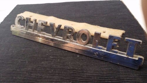 Vintage chevrolet emblem