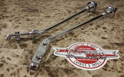 Chrome strut bar set 65-70 impala, caprice, &amp; biscayne