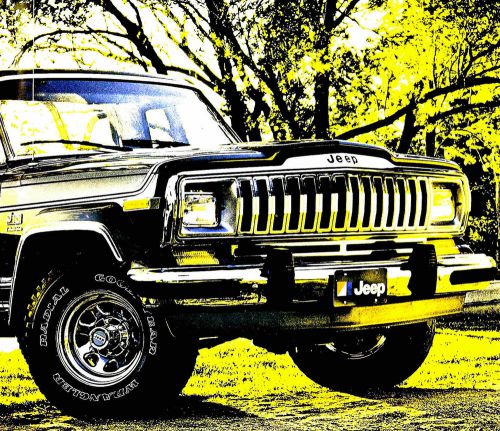 1981 jeep j10 &amp; j20 pickup truck brochure -j10-j20-custom-honcho-laredo-jeep