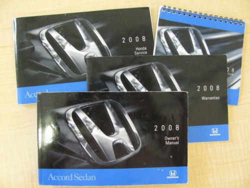 2008 honda accord sedan owner&#039;s manual