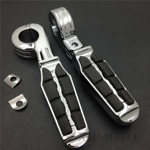 1.5&#034; tombstone mount p clamps foot peg for honda shadow ace magna valkyrie