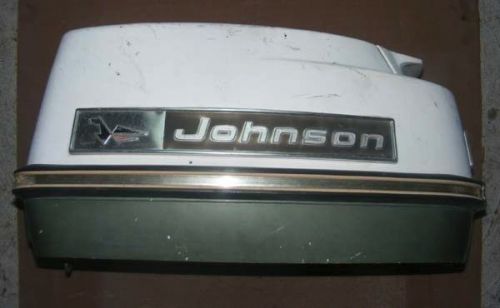 Bf2w2052 1971 johnson 40e71b motor cover assembly pn 0384345 fits 1971