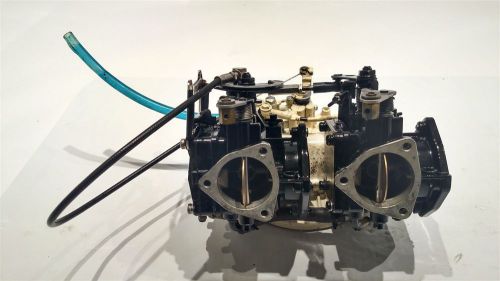 657 587 carburetor base plate with pump seadoo