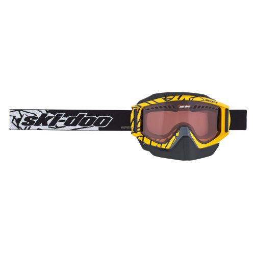 2017 ski-doo holeshot goggle by scott -yellow