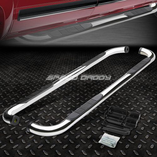 Purchase CHROME SS 3" SIDE STEP NERF BAR RUNNING BOARD FOR 9916 SILVERADO/SIERRA EXT CAB in