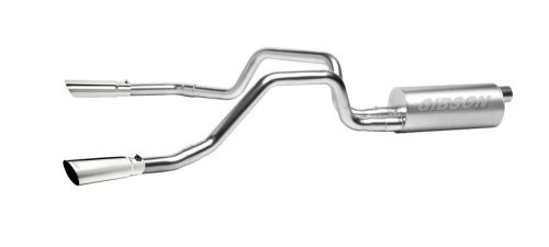 Gibson performance 5543 cat back dual split rear exhaust system