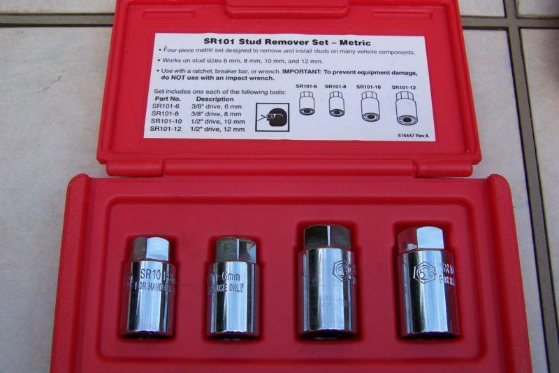 Matco tools metric stud remover set, part # sr101