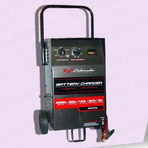 Shumacher 225 amp elite car battery charger engine jump starter manual se-4225