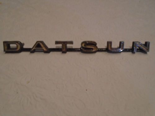 Rare, 1968/70 datsun roadster emblem