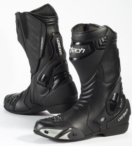 Cortech latigo waterproof road race motorcycle boot black size 13 (48)