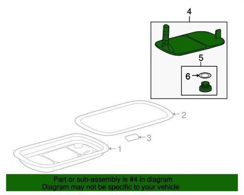 Genuine 2004-2009 gm filter 96042545