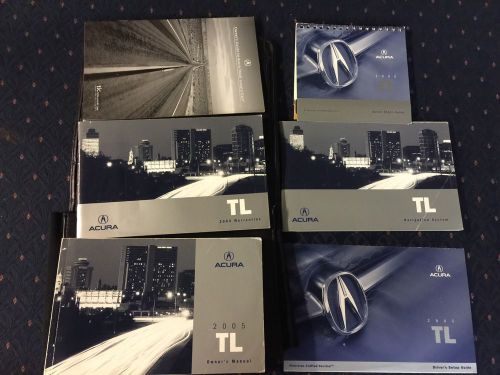 2005 acura tl owners manual