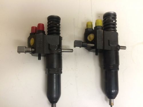 Lot of 2 detroit diesel/reliabil s45 fuel injectors- nos