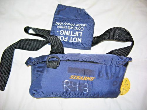 Stearns life preserver abandon ship inflatable belt pack nsn (4220-01-487-2932)