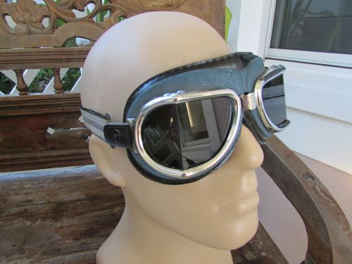 Climax quality goggles auto racing car motorcycle adjustable band made in spain