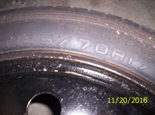 Space saver spare tire new-never used gm 17 inch
