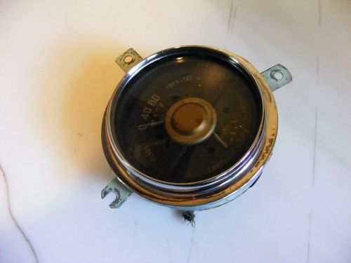 Vintage 1949 1950 plymouth deluxe oil pressure fuel dash gauge