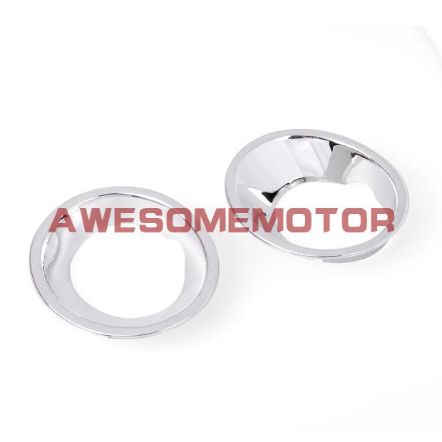 US Front Fog Lamp Light Chrome Plated Cover Trims For 2000-2003 BMW X5 E53 Pair, US $12.59, image 3