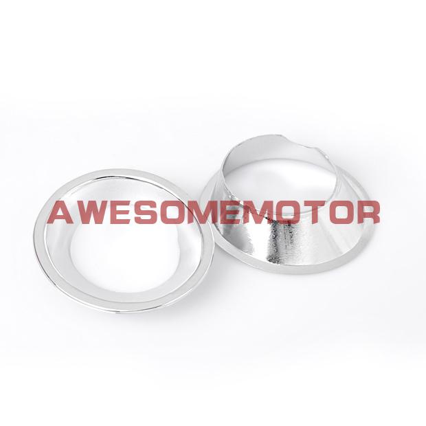 US Front Fog Lamp Light Chrome Plated Cover Trims For 2000-2003 BMW X5 E53 Pair, US $12.59, image 5