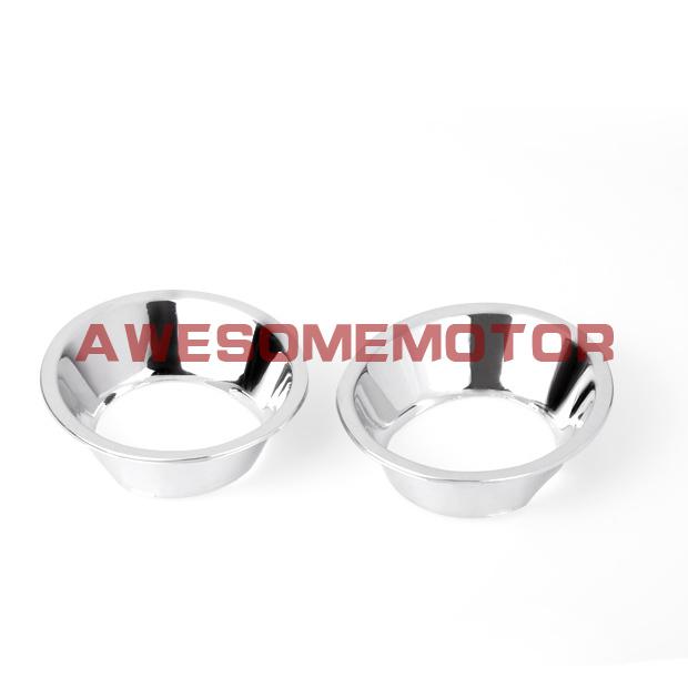 US Front Fog Lamp Light Chrome Plated Cover Trims For 2000-2003 BMW X5 E53 Pair, US $12.59, image 6