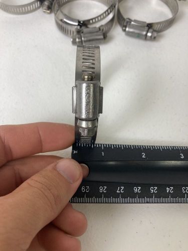 IDEAL 6332 Tridon 225-032 SAE 32 1-1/2” to 2-1/2” Stainless Hose Clamp (10), US $5.99, image 3