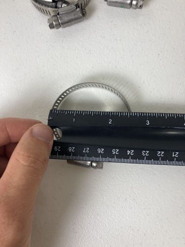 IDEAL 6332 Tridon 225-032 SAE 32 1-1/2” to 2-1/2” Stainless Hose Clamp (10), US $5.99, image 4