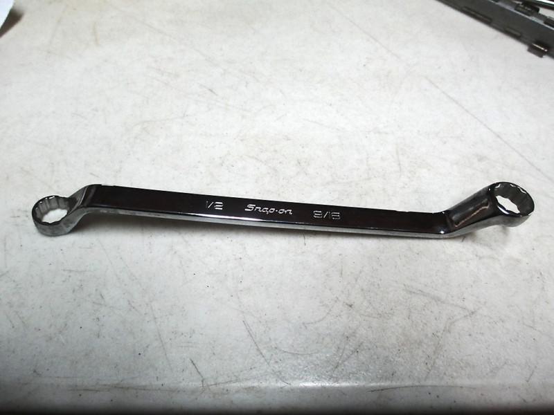 Snap on 1/2" x 9/16" 60 degree offset 12 point box wrench #xo1618