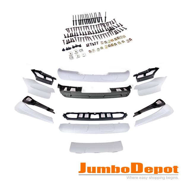 For 2007 2008 2010 BMW X5 E70 Full Aerodynamic Aero Body Kit Bumper Spoiler Lip, US $292.99, image 2