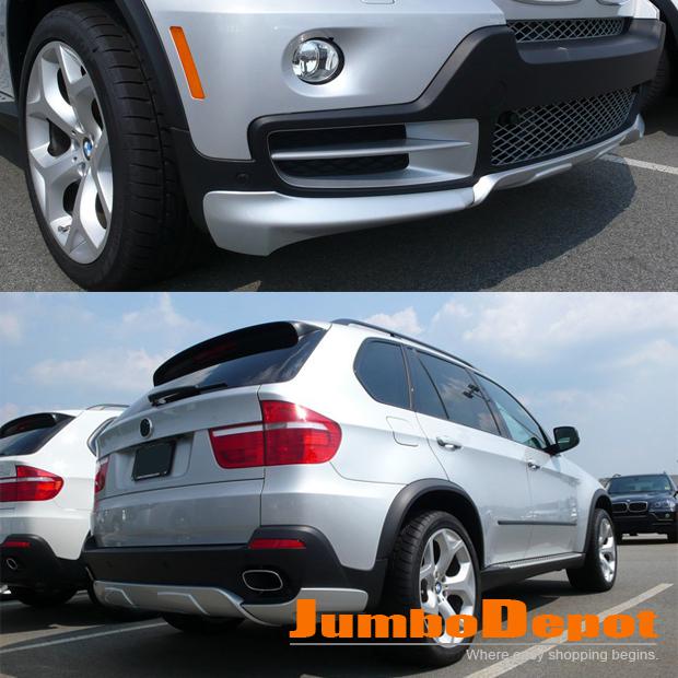 For 2007 2008 2010 BMW X5 E70 Full Aerodynamic Aero Body Kit Bumper Spoiler Lip, US $292.99, image 3